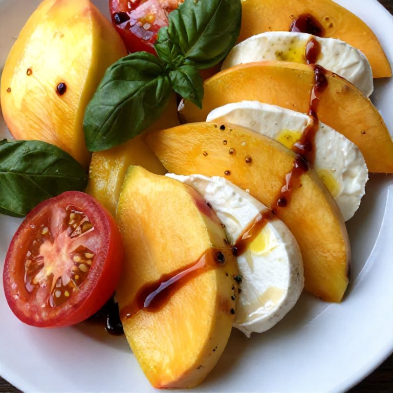 mango caprese salad