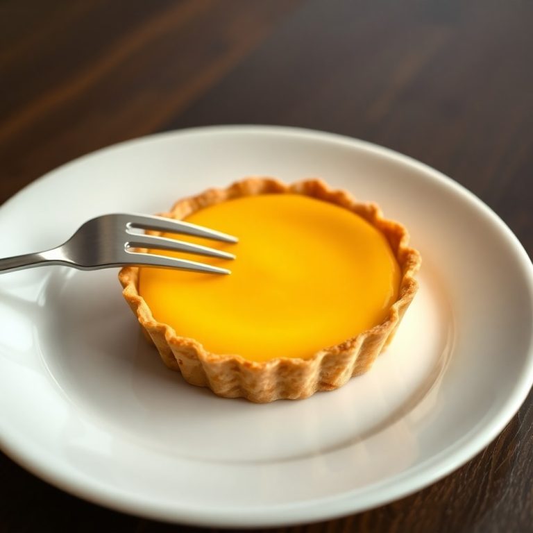 Mango Curd Tart