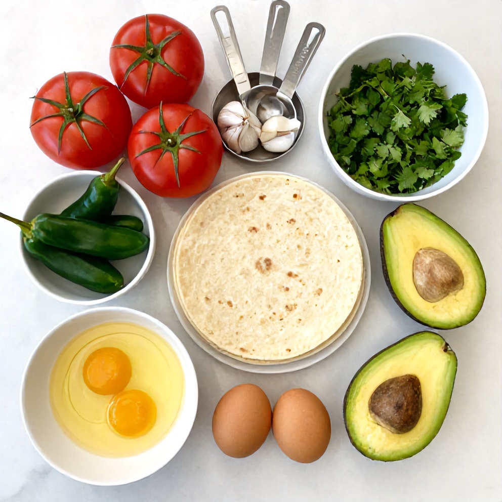 Huevos Divorciados Ingredients