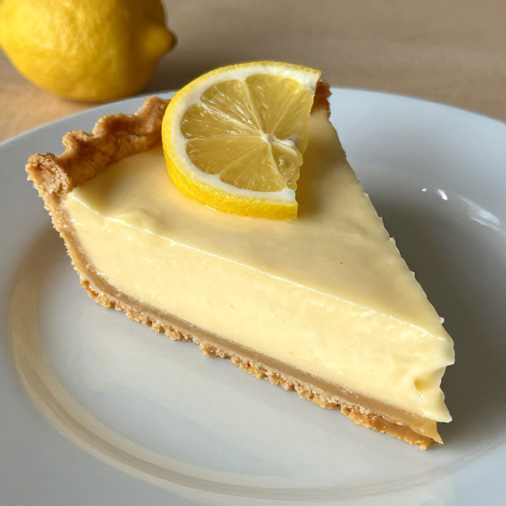 Easy No Bake Lemon Pie