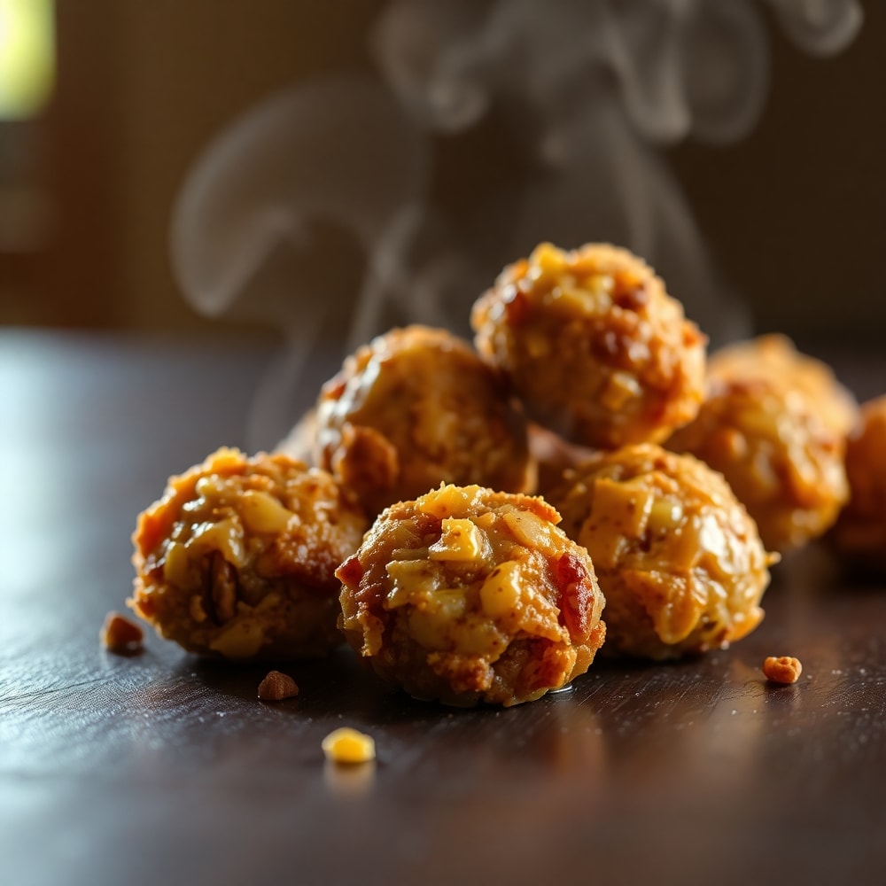 pecan crunch glazed bites