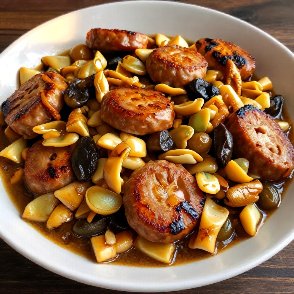 easy sausage cabbage stir fry