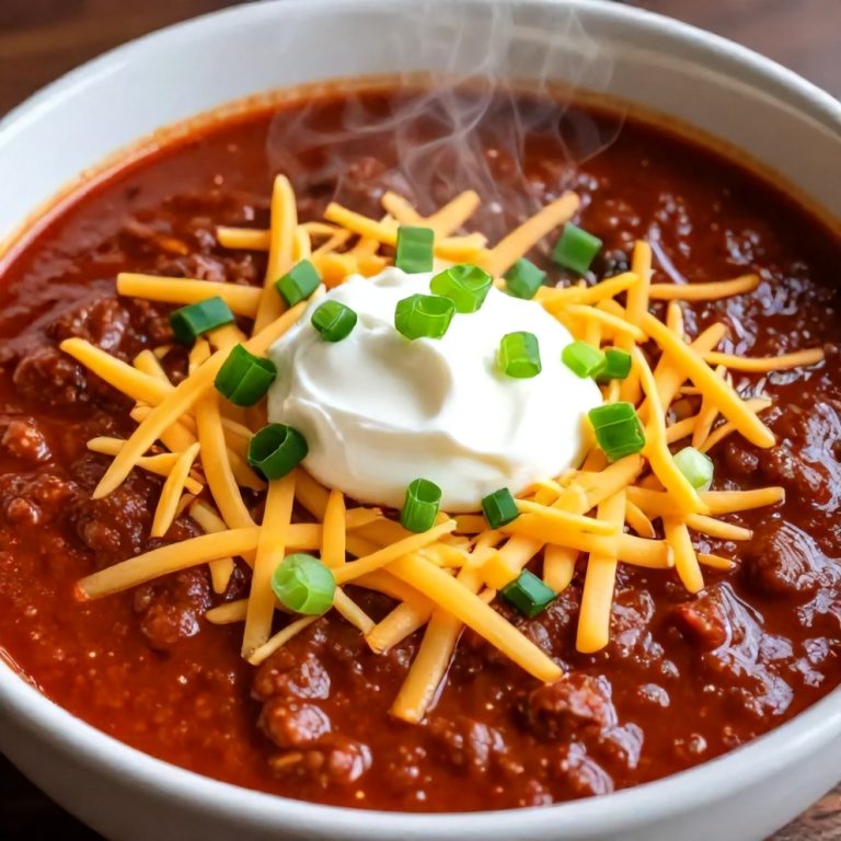 Easy Slow Cooker Chili Recipe
