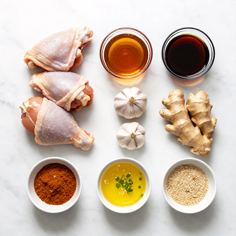 Easy Sticky Char Siu Chicken Ingredients