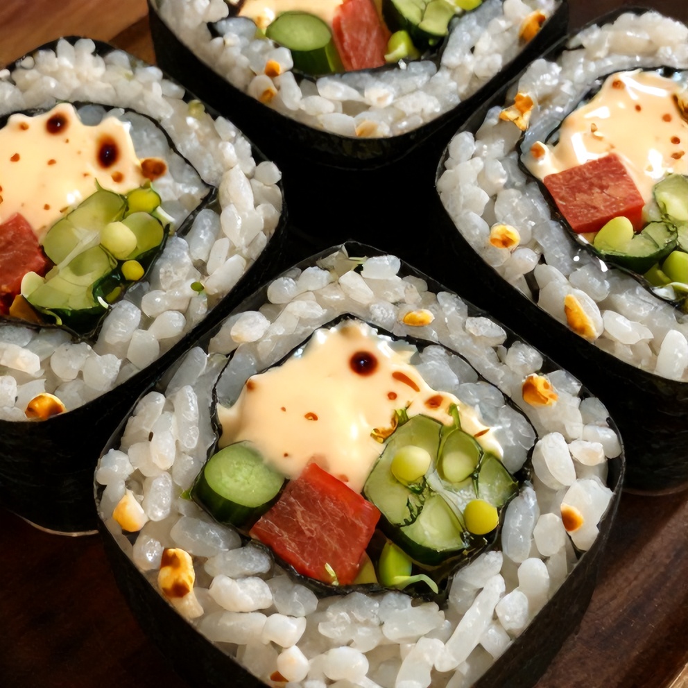 Easy Sushi Cups
