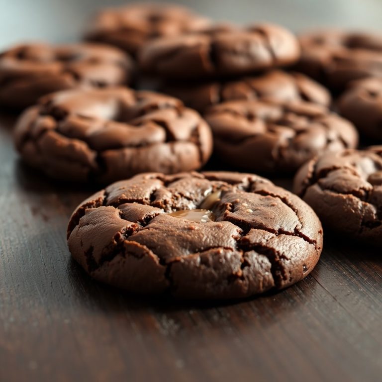 Fudgy Chocolate Brownie Cookies