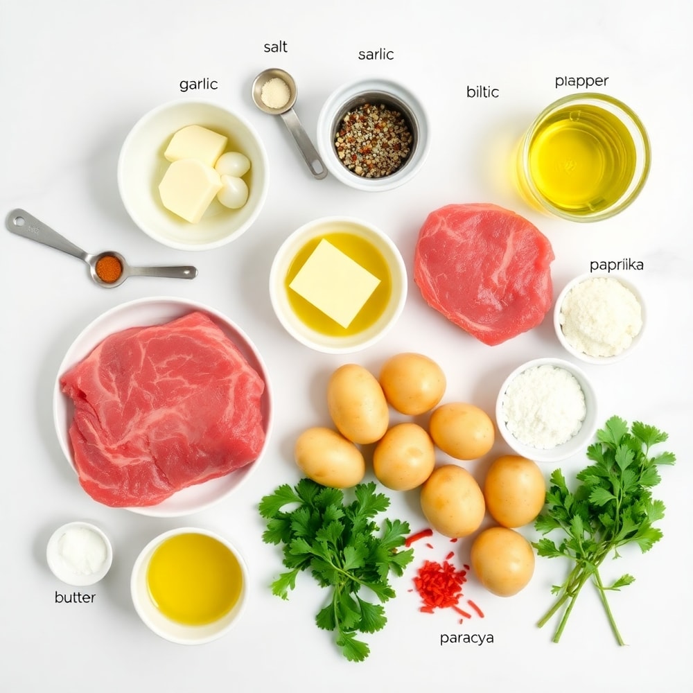 Garlic Butter Steak Bites Ingredients