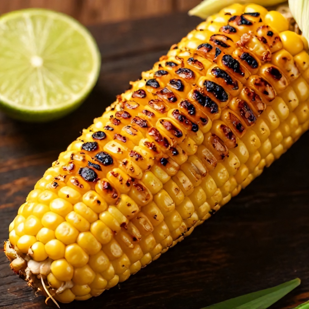 grilled lemongrass chili corn