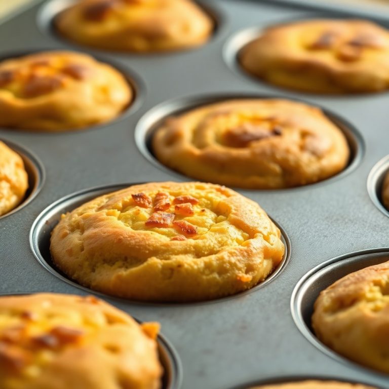 high protein pancake muffins