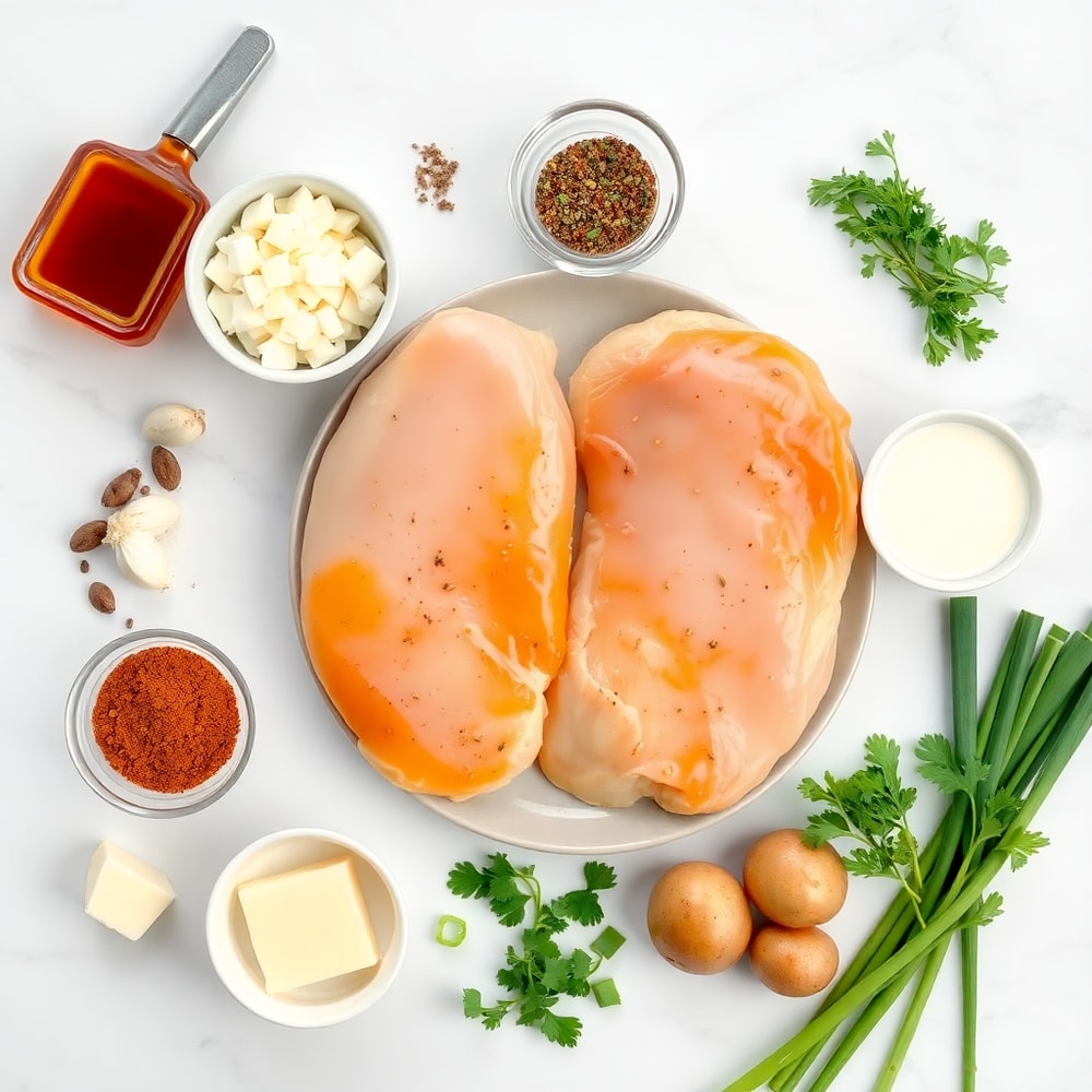 Honey BBQ Chicken Ingredients