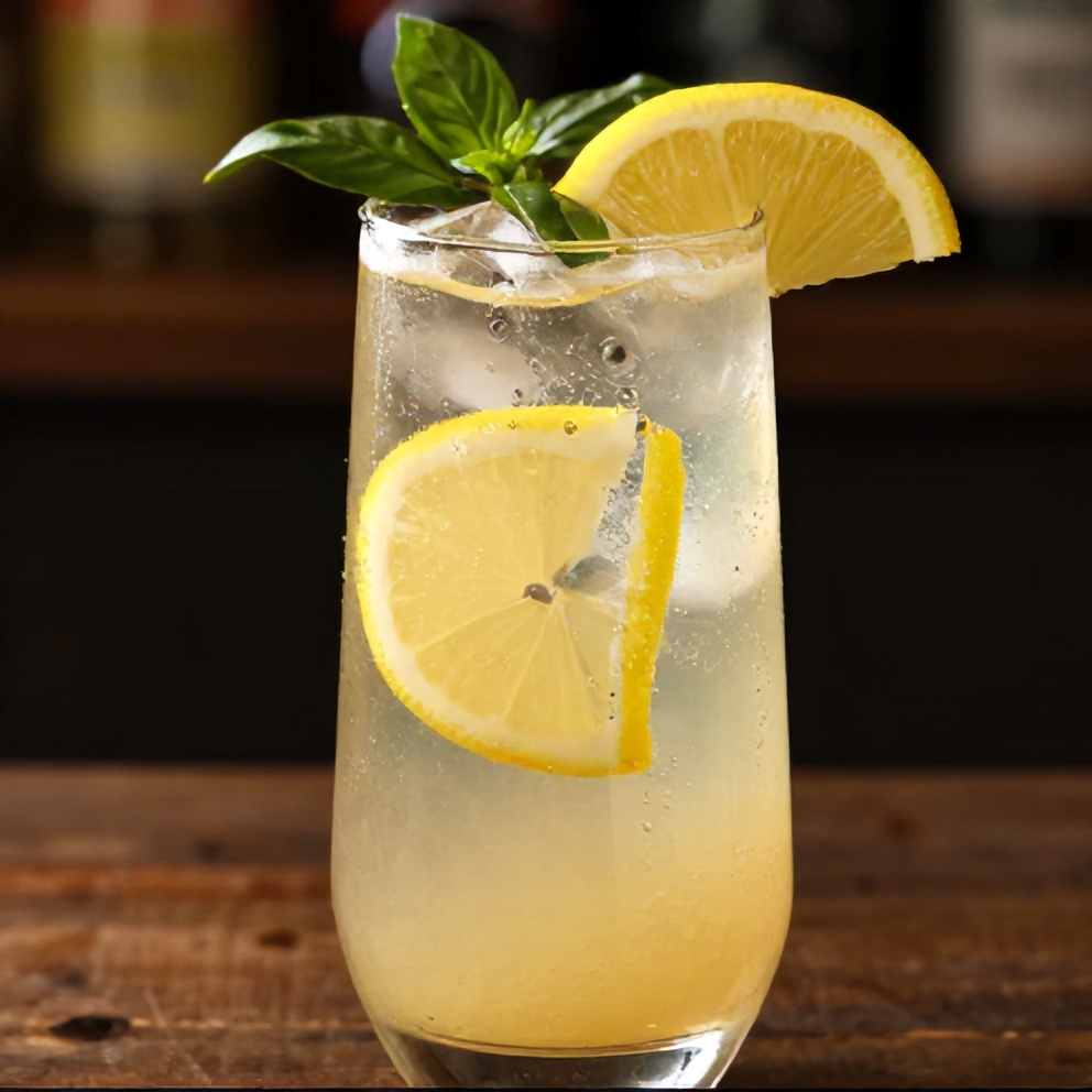 lemon basil cooler