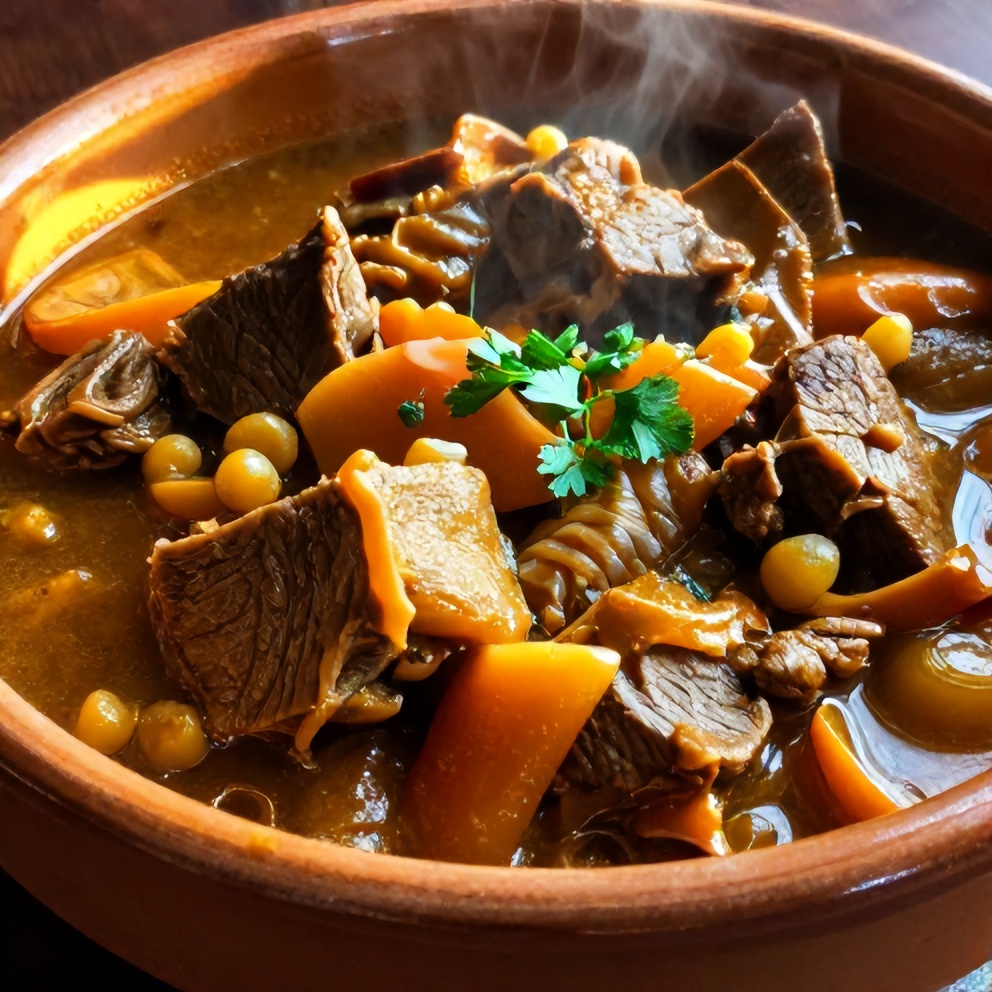 Moroccan beef stew