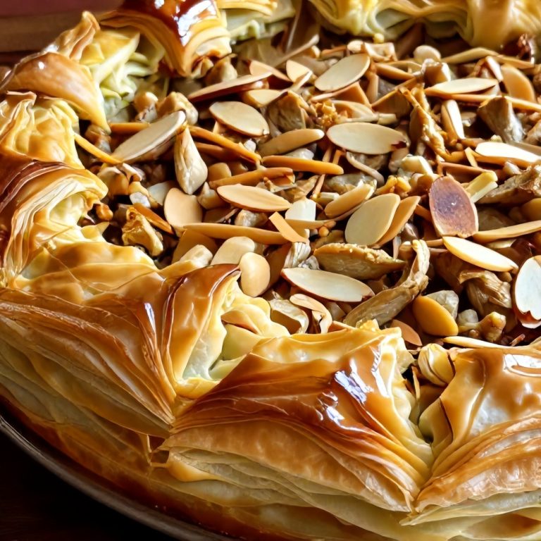 Moroccan Chicken Bastilla Pie