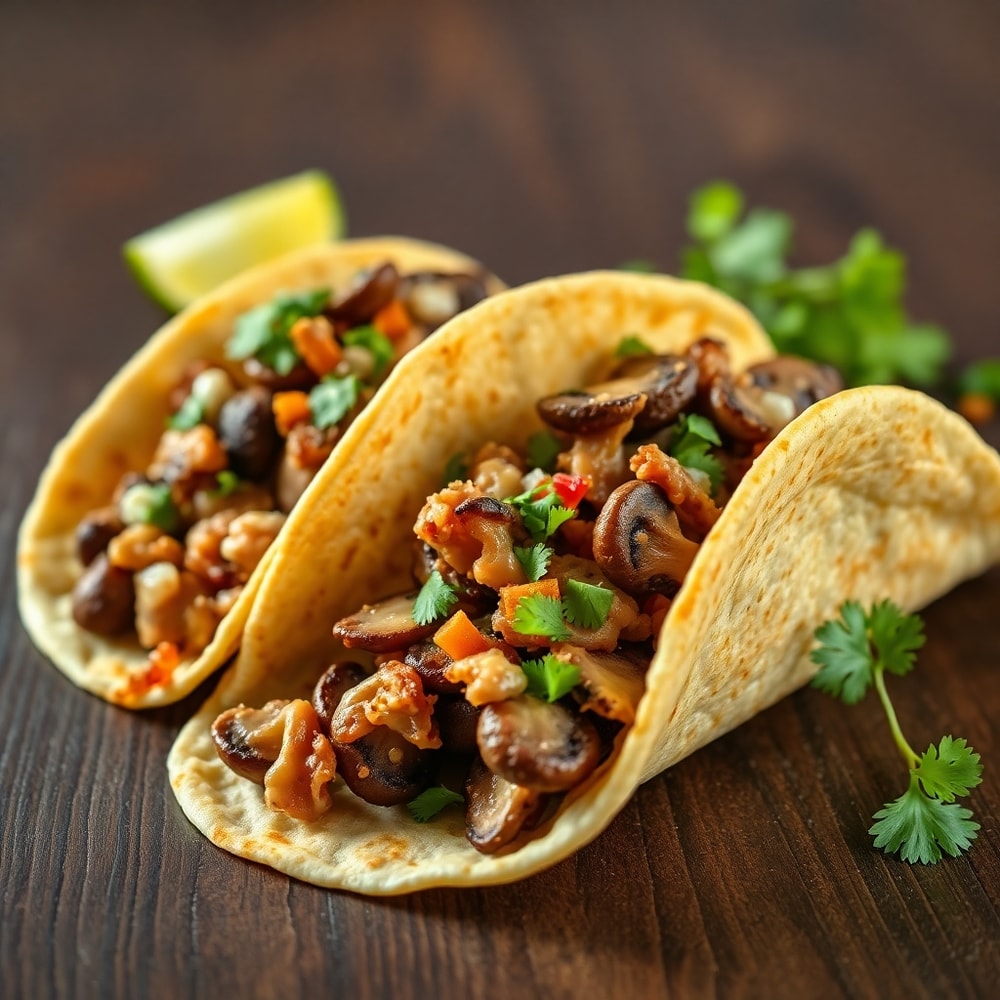 Mushroom Tacos