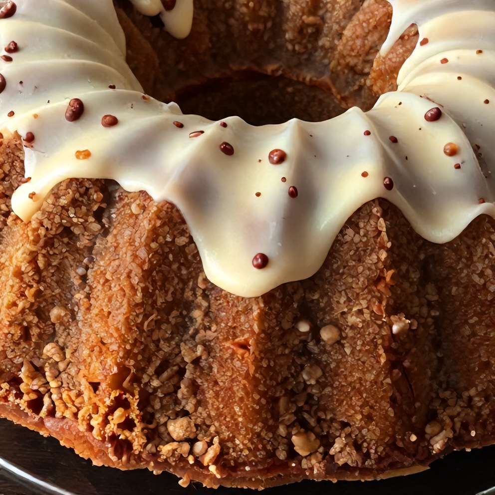 Pecan Praline Bundt Cake