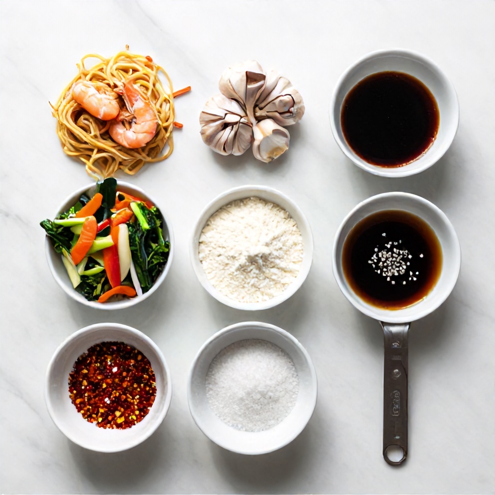 Shrimp Stir Fry Ingredients
