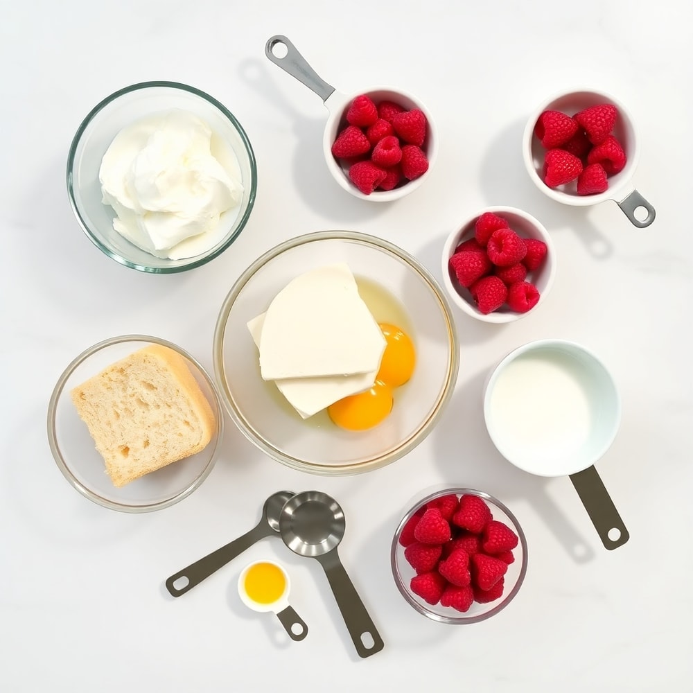 Raspberry Cheesecake French Toast Casserole Ingredients