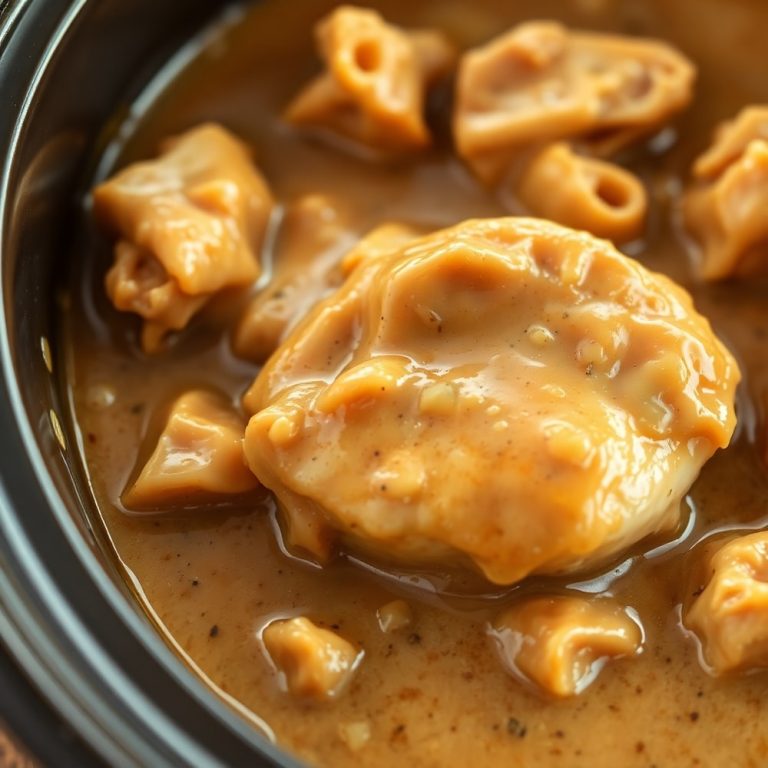Slow Cooker Chicken and Gravy