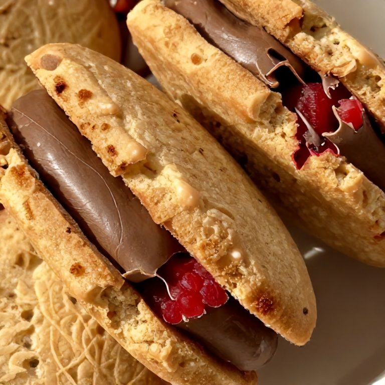 Valentine Ganache Cookies