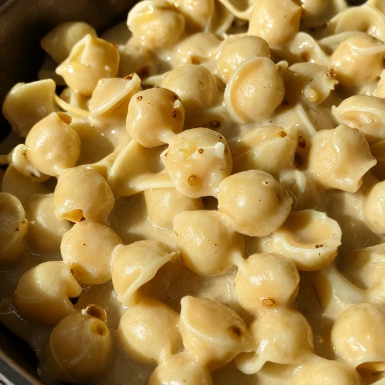 zesty lemon white bean pasta